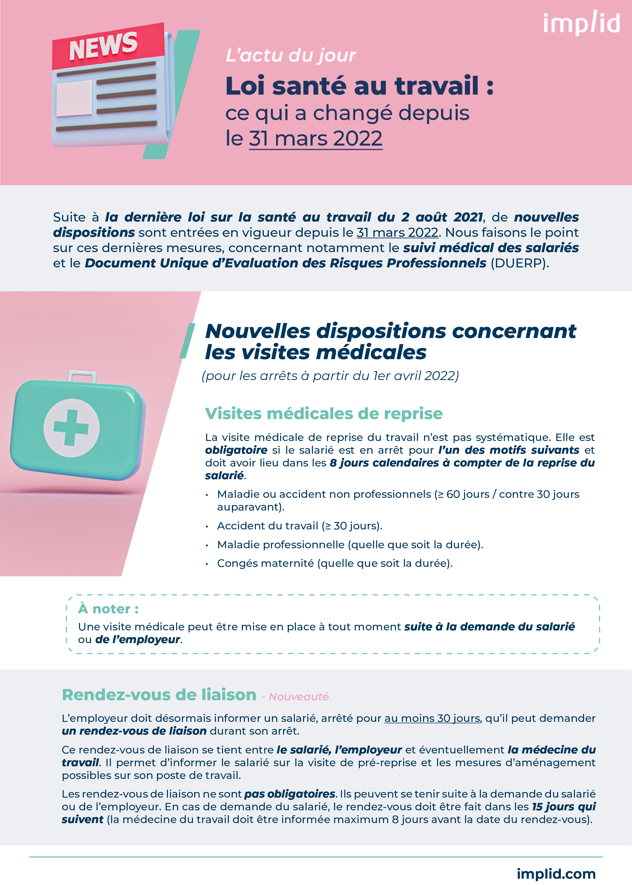 Pause actu de jour loi santé 